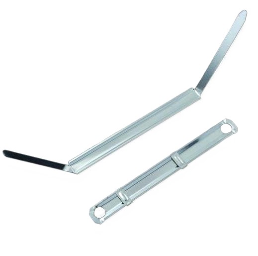 Metal fasteners with locking mechanism